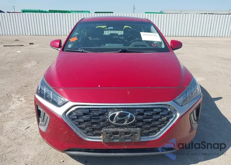 2021 Hyundai Ioniq Hybrid Sel из США, поврежденный, VIN KMHC85LC3MU255826